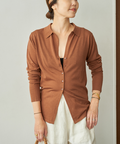ayanan様リクエスト品　新品　Plage sheer skipper ニット セール】sheer skipper ニット（ニット/セーター）｜Plage