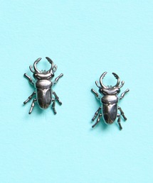gargle ガーグル:サイエンスシリーズ ヘラクレスとオオクワ カブトムシ クワガタ ピアス