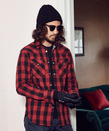 HYSTERIC GLAMOUR | ニッティッシュクロス 長袖ウエスタンSH(シャツ/ブラウス)