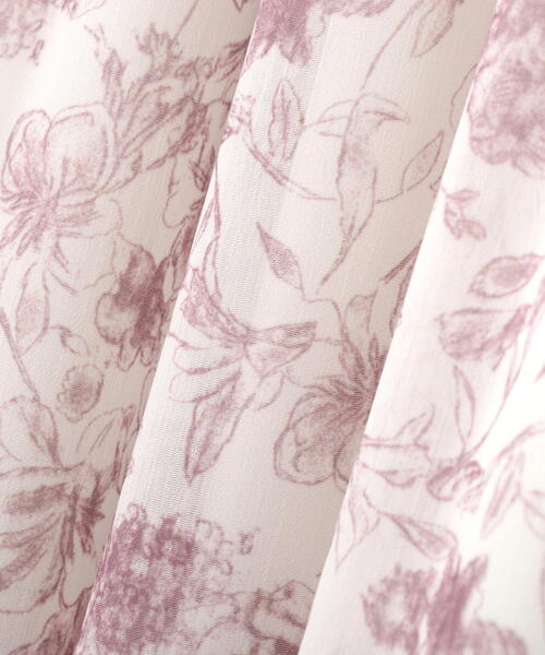 PROPORTION BODY DRESSING(プロポーションボディドレッシング)の「花柄楊柳ワンピース / 1215240604(ワンピース・レディース・ブラック/ブルー/ピンク・SMALL/MEDIUM/P/S)」の18枚目の写真