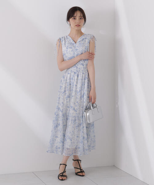 花柄楊柳ワンピース / 1215240604（ワンピース）｜PROPORTION