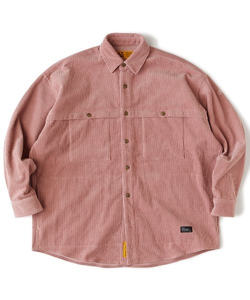 FAT（エフエイティー）の「WALEOVER（シャツ/ブラウス・メンズ・オフホワイト/ブラック/ベージュ/ピンク・JUMBO(XXL)/FAT(XL)/SKINNY(L)/TITCH(M)）」の4枚目の写真