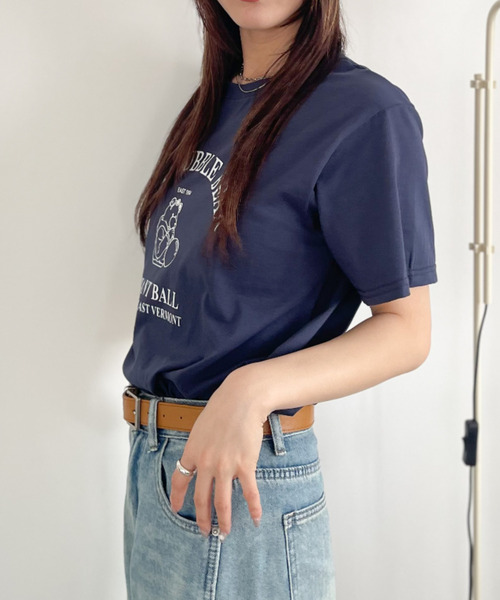 Good Riddance(グッドリダンス)の「【Good Riddance】古着風 ベア プリント Tシャツ(Tシャツ/カットソー・レディース・ホワイト/ネイビー/グレー・FREE)」の13枚目の写真