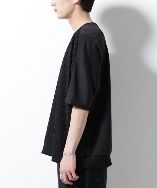 NANO universe(ナノユニバース)の「フクレジャガードTシャツ(Tシャツ/カットソー・メンズ・ベージュ/ブラック・M/L)」の17枚目の写真