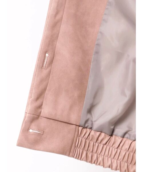 merry jenny(メリージェニー)の「ギャザーリボンジャケット(ブルゾン・レディース・ピンク/ブラウン・FREE)」の22枚目の写真