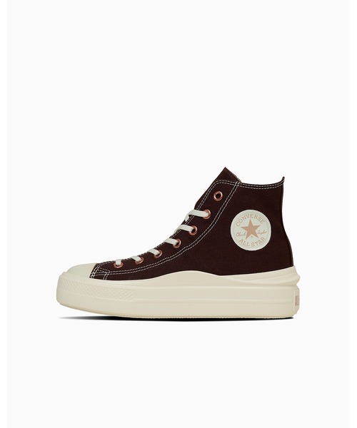 CONVERSE ALL STAR（コンバースオールスター）の「ALL STAR LIGHT PLTS II Z HI / オールスター　ライト　ＰＬＴＳ　Ⅱ　Ｚ　ＨＩ（スニーカー・レディース・ダークブラウン・7.5/7/6.5/5.5/5/4.5/4/3.5）」の3枚目の写真