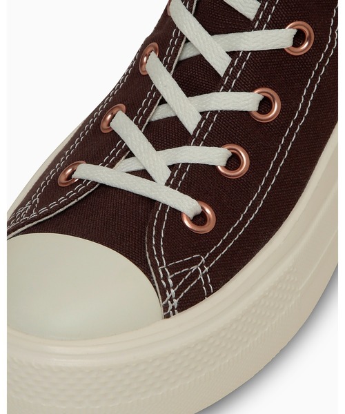 CONVERSE ALL STAR（コンバースオールスター）の「ALL STAR LIGHT PLTS II Z HI / オールスター　ライト　ＰＬＴＳ　Ⅱ　Ｚ　ＨＩ（スニーカー・レディース・ダークブラウン・7.5/7/6.5/5.5/5/4.5/4/3.5）」の7枚目の写真