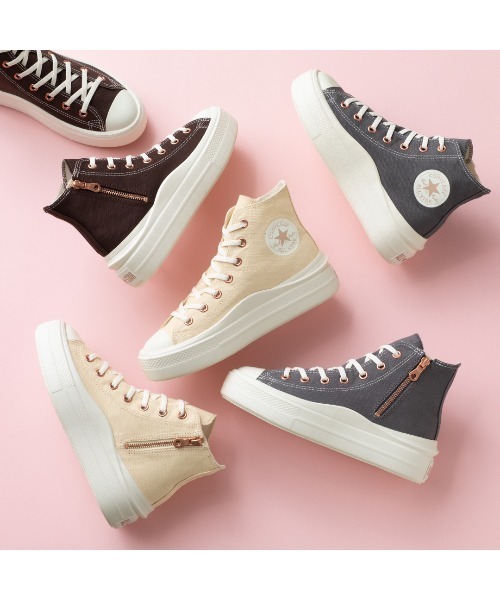 CONVERSE ALL STAR（コンバースオールスター）の「ALL STAR LIGHT PLTS II Z HI / オールスター　ライト　ＰＬＴＳ　Ⅱ　Ｚ　ＨＩ（スニーカー・レディース・ダークブラウン・7.5/7/6.5/5.5/5/4.5/4/3.5）」の10枚目の写真