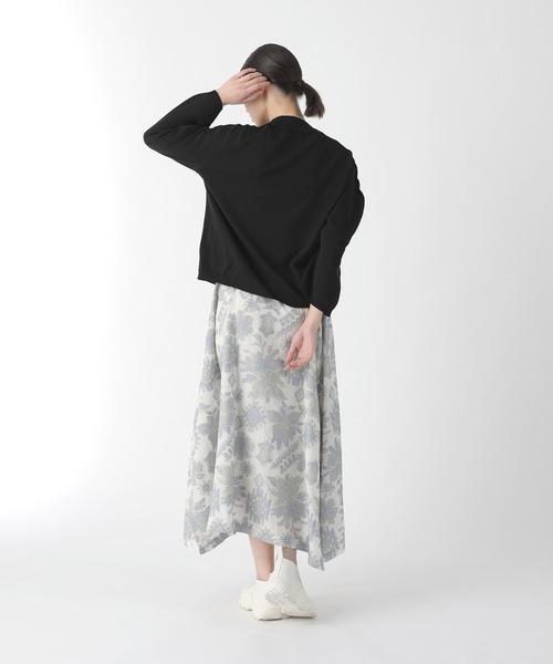 Plantation(プランテーション)の「エンブロJQ / スカート / (O)(スカート・レディース・ブラック/グレー/オフホワイト・M size)」の8枚目の写真