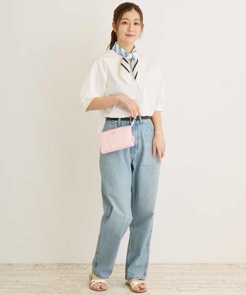 ROOTOTE（ルートート）の「ROOTOTE ルートート EU.サコッシュ.イントリップ-A（ショルダーバッグ・レディース・ミント/ピンク/ホワイト/グレー/レモンイエロー/ブルー・FREE）」の8枚目の写真