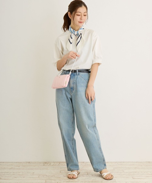 ROOTOTE（ルートート）の「ROOTOTE ルートート EU.サコッシュ.イントリップ-A（ショルダーバッグ・レディース・ミント/ピンク/ホワイト/グレー/レモンイエロー/ブルー・FREE）」の14枚目の写真