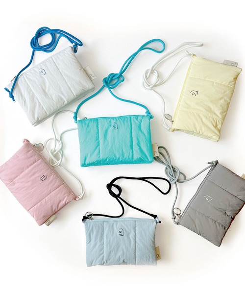 ROOTOTE（ルートート）の「ROOTOTE ルートート EU.サコッシュ.イントリップ-A（ショルダーバッグ・レディース・ミント/ピンク/ホワイト/グレー/レモンイエロー/ブルー・FREE）」の16枚目の写真