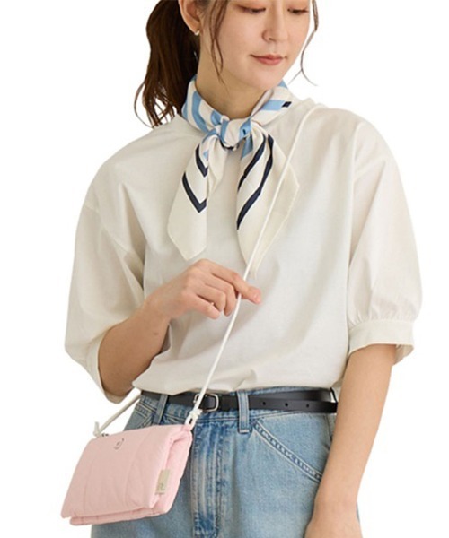 ROOTOTE（ルートート）の「ROOTOTE ルートート EU.サコッシュ.イントリップ-A（ショルダーバッグ・レディース・ミント/ピンク/ホワイト/グレー/レモンイエロー/ブルー・FREE）」の10枚目の写真