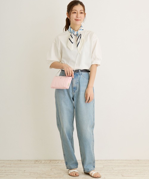 ROOTOTE（ルートート）の「ROOTOTE ルートート EU.サコッシュ.イントリップ-A（ショルダーバッグ・レディース・ミント/ピンク/ホワイト/グレー/レモンイエロー/ブルー・FREE）」の12枚目の写真