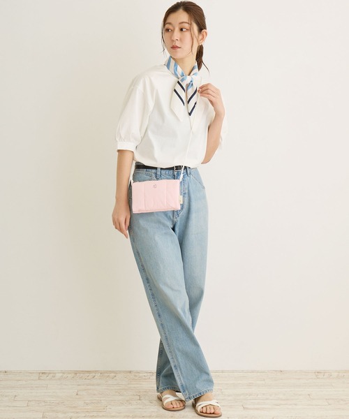 ROOTOTE（ルートート）の「ROOTOTE ルートート EU.サコッシュ.イントリップ-A（ショルダーバッグ・レディース・ミント/ピンク/ホワイト/グレー/レモンイエロー/ブルー・FREE）」の13枚目の写真