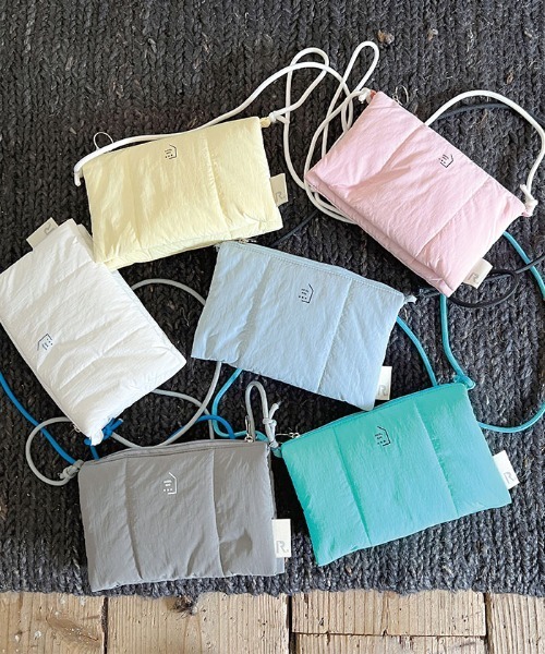 ROOTOTE（ルートート）の「ROOTOTE ルートート EU.サコッシュ.イントリップ-A（ショルダーバッグ・レディース・ミント/ピンク/ホワイト/グレー/レモンイエロー/ブルー・FREE）」の7枚目の写真