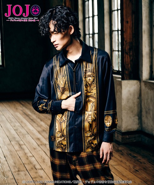 glamb(グラム)の「G・R & G・E・R Shirt(シャツ/ブラウス・メンズ・ブラック・S/M/L/XL)」の8枚目の写真