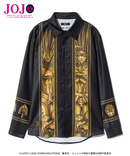 glamb(グラム)の「G・R & G・E・R Shirt(シャツ/ブラウス・メンズ・ブラック・S/M/L/XL)」の2枚目の写真