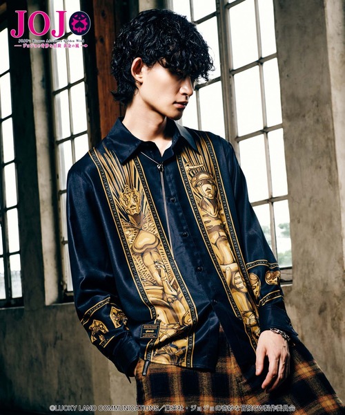 glamb(グラム)の「G・R & G・E・R Shirt(シャツ/ブラウス・メンズ・ブラック・S/M/L/XL)」の6枚目の写真