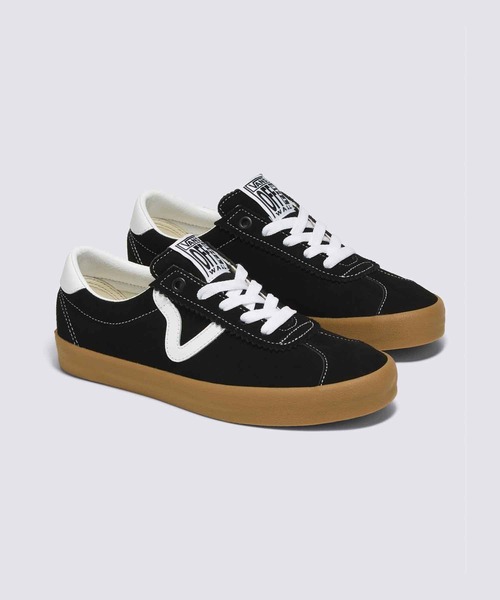 VANS（バンズ）の「スポーツロー（スニーカー・メンズ・ブラック系その他・8/7.5/7/6.5/6/5.5/5/4.5/4/12/11.5/11/10.5/10/9.5/9/8.5）」の4枚目の写真