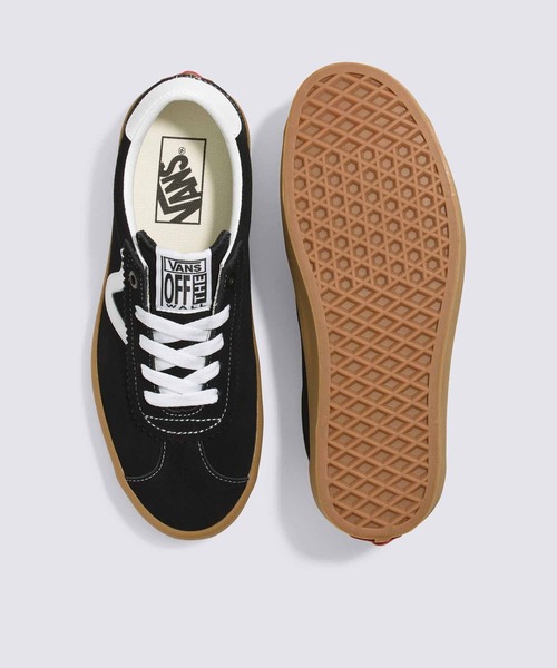 VANS（バンズ）の「スポーツロー（スニーカー・メンズ・ブラック系その他・8/7.5/7/6.5/6/5.5/5/4.5/4/12/11.5/11/10.5/10/9.5/9/8.5）」の3枚目の写真