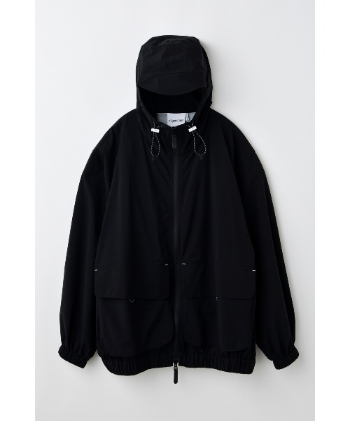 nagonstans 2.5レイヤータフタ W zip pk JK/ジャケット nagonstans(ナゴンスタンス)｜2.5レイヤータフタ W zip pk JK