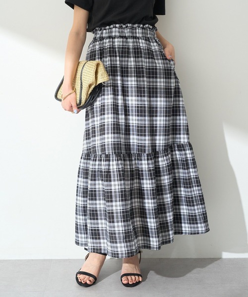 bohemian seoul スカート BOHEMIAN SEOUL] UNBALANCED SHIRT SKIRT, KHAKI GRAY 正規品
