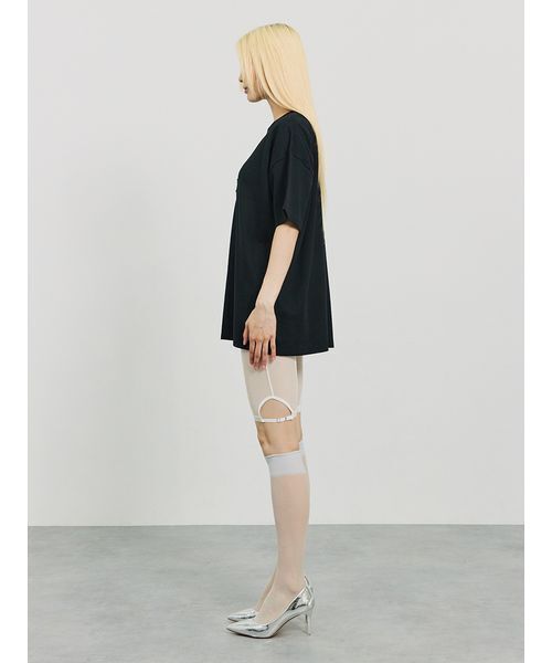 SORIN（ソリン　）の「SWAN Cutwork Big T-shirt（Tシャツ/カットソー・レディース・ホワイト/ピンク/ブラック・38）」の22枚目の写真
