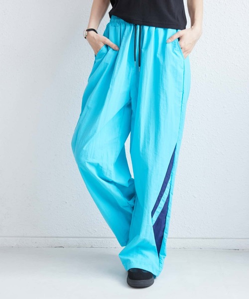 MAISON DE THERESE（メゾン ド テレーズ）の「配色ワイドリラックスパンツ（その他パンツ・レディース・イエロー/ブルー・M）」の18枚目の写真