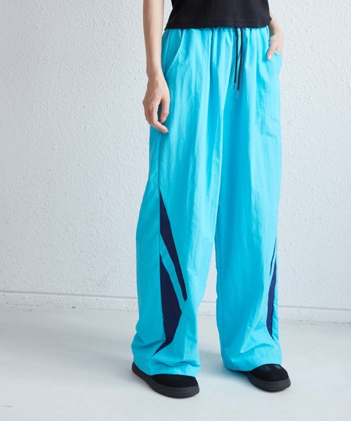 MAISON DE THERESE（メゾン ド テレーズ）の「配色ワイドリラックスパンツ（その他パンツ・レディース・イエロー/ブルー・M）」の15枚目の写真