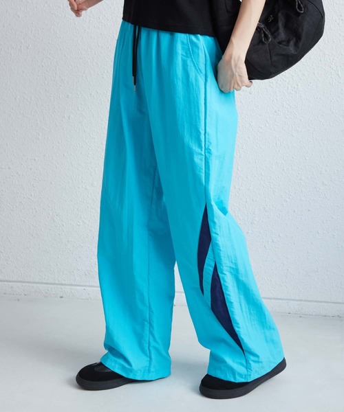 MAISON DE THERESE（メゾン ド テレーズ）の「配色ワイドリラックスパンツ（その他パンツ・レディース・イエロー/ブルー・M）」の14枚目の写真