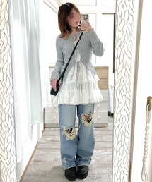 etta（エタ）の「フリルミニワンピース（ワンピース）」