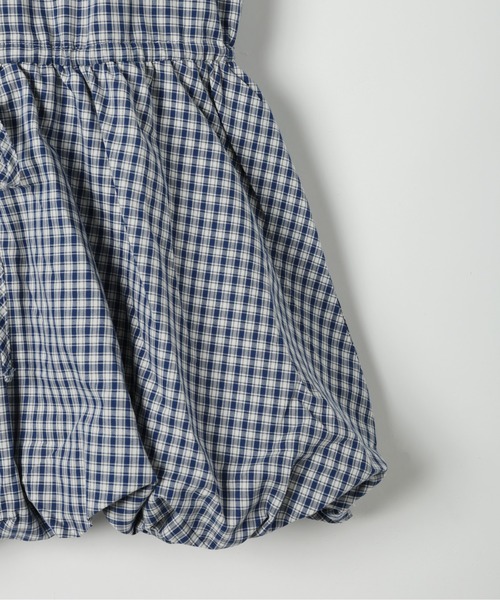 3.3 Field Trip （3.3フィールドトリップ）の「3.3 Field Trip／チェックミニワンピース（ワンピース・レディース・ネイビー・FREE）」の3枚目の写真