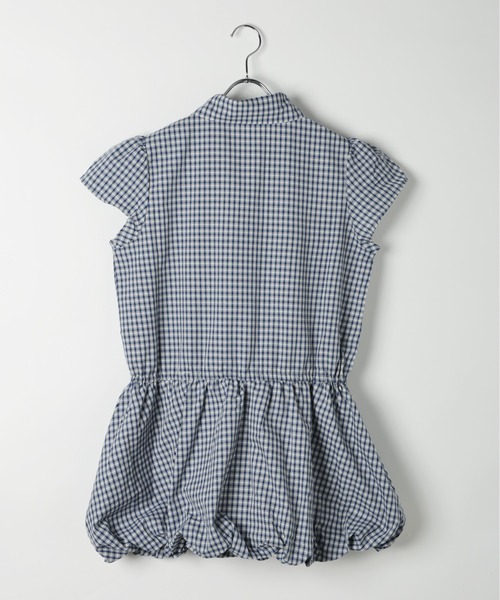 3.3 Field Trip （3.3フィールドトリップ）の「3.3 Field Trip／チェックミニワンピース（ワンピース・レディース・ネイビー・FREE）」の8枚目の写真