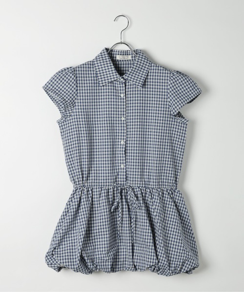 3.3 Field Trip （3.3フィールドトリップ）の「3.3 Field Trip／チェックミニワンピース（ワンピース・レディース・ネイビー・FREE）」の21枚目の写真
