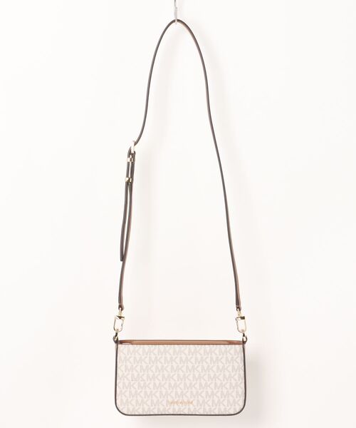MICHAEL KORS(マイケルコース)の「BRYANT コンバーチブル ポシェット クロスボディ - MKシグネチャー(ショルダーバッグ・レディース・ホワイト系その他・FREE)」の5枚目の写真