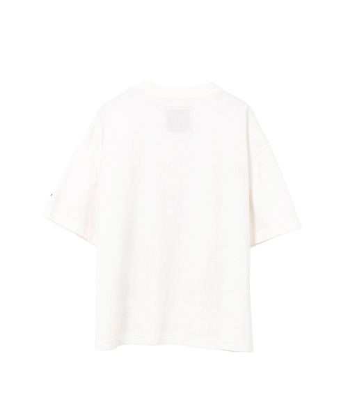 Maison MIHARA YASUHIRO(メゾンミハラヤスヒロ)の「Cat Printed Embellished Distressed T-Shirt(Tシャツ/カットソー・レディース・ホワイト/グレー/ブラック・36/38)」の4枚目の写真
