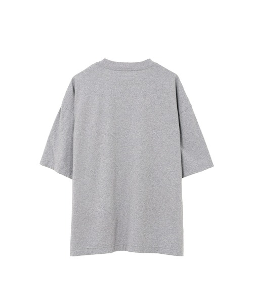 Cat Printed Embellished Distressed T-Shirt（Tシャツ