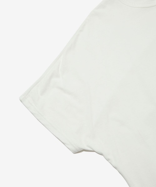 rehacer(レアセル)の「rehacer : Painting Dolman Drape CS / ペインティング ドルマン カットソー(Tシャツ/カットソー・メンズ・スミクロ/ホワイト・X-LARGE/LARGE/MEDIUM/SMALL)」の13枚目の写真