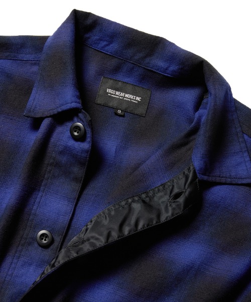 VIRGOwearworks(ヴァルゴウェアワークス)の「BATTLECHECK OVERDRIVE SHIRTS(シャツ/ブラウス・メンズ・ブルー/レッド/ホワイト・2/3/4)」の22枚目の写真