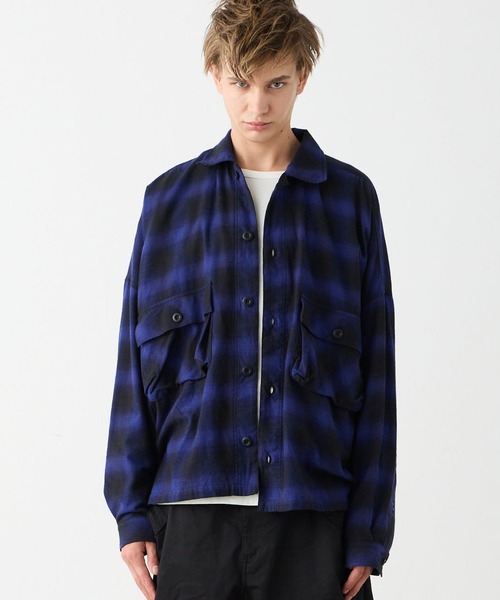 VIRGOwearworks(ヴァルゴウェアワークス)の「BATTLECHECK OVERDRIVE SHIRTS(シャツ/ブラウス・メンズ・ブルー/レッド/ホワイト・2/3/4)」の9枚目の写真