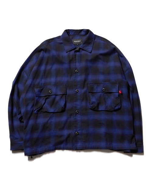 VIRGOwearworks(ヴァルゴウェアワークス)の「BATTLECHECK OVERDRIVE SHIRTS(シャツ/ブラウス・メンズ・ブルー/レッド/ホワイト・2/3/4)」の6枚目の写真