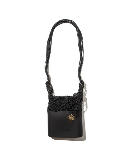 nana-nana KNOT SILICONE KNITTING MINI SHOULDER BAG（ナナナナ