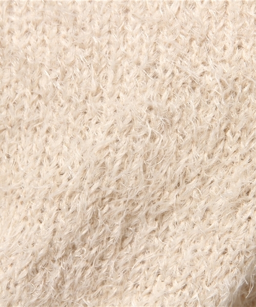 Discoat Parisien（ディスコートパリシアン）の「フェザーヤーンプルオーバー（ニット/セーター・レディース・アイボリー/グレー/ネイビー/レッド・LARGE/MEDIUM）」の8枚目の写真