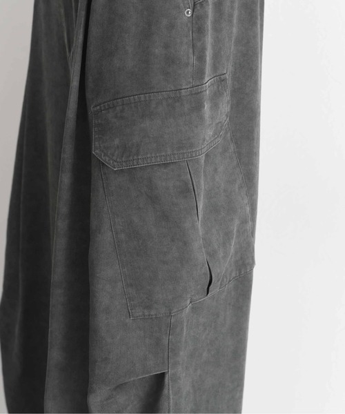 バイオ加工 アウトポケット カーゴパンツ（その他パンツ）｜Eimee Law