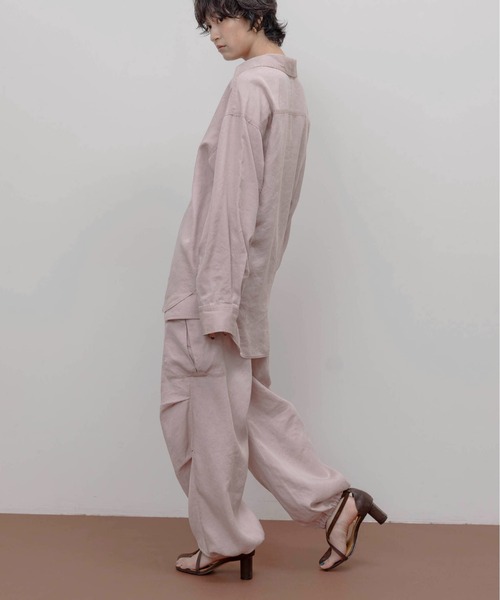 バイオ加工 アウトポケット カーゴパンツ Eimee Law│Eimee Law