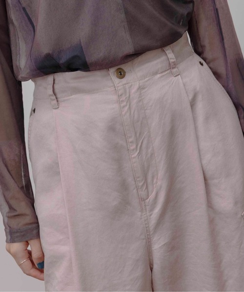 バイオ加工 アウトポケット カーゴパンツ（その他パンツ）｜Eimee Law