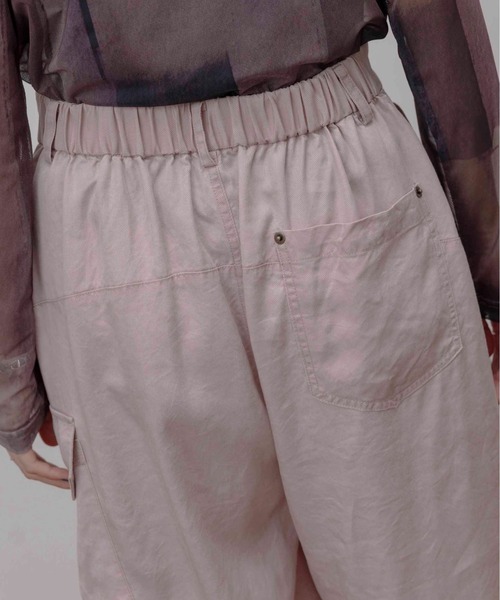 Eimee Law（エイミーロウ）の「バイオ加工 アウトポケット カーゴパンツ（その他パンツ・レディース・ピンク/スミクロ/オリーブ・M）」の19枚目の写真