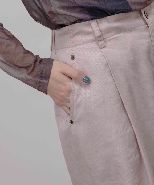 Eimee Law（エイミーロウ）の「バイオ加工 アウトポケット カーゴパンツ（その他パンツ・レディース・ピンク/スミクロ/オリーブ・M）」の20枚目の写真