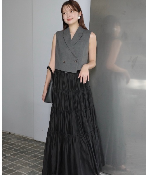 anuans（アニュアンス）の「テーラードジレトップス（その他トップス・レディース・グレー/ブラウン・F）」の20枚目の写真